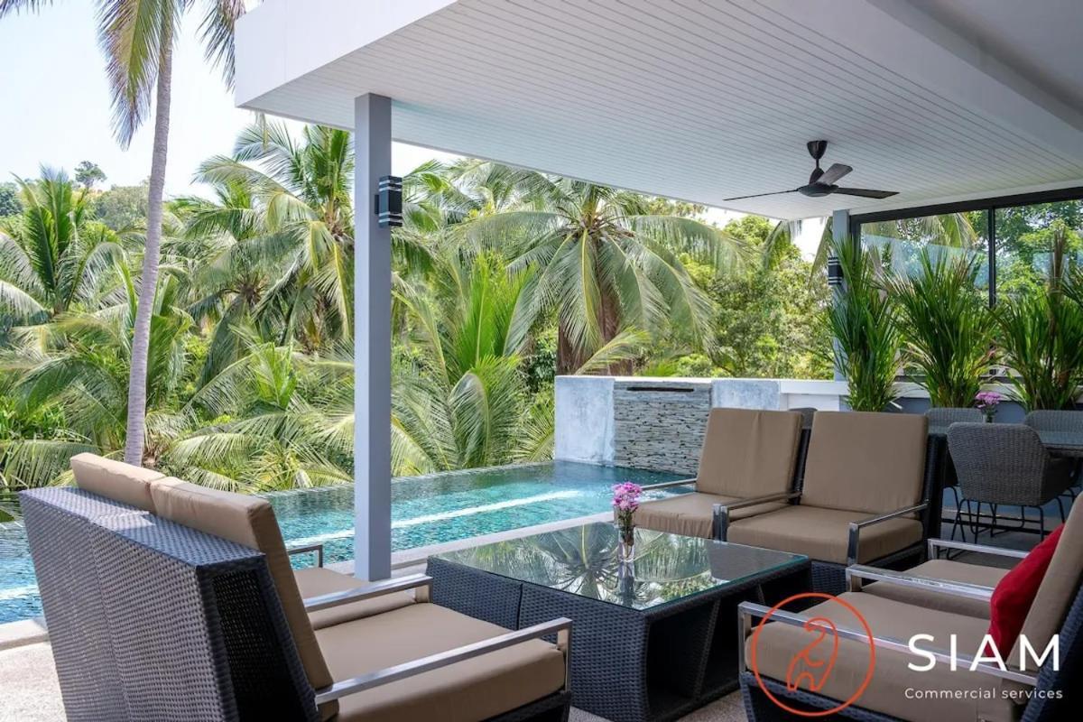 Villa Zendo 4Br - 12M Privatepool - Walk To Beach Мае Нам Екстериор снимка
