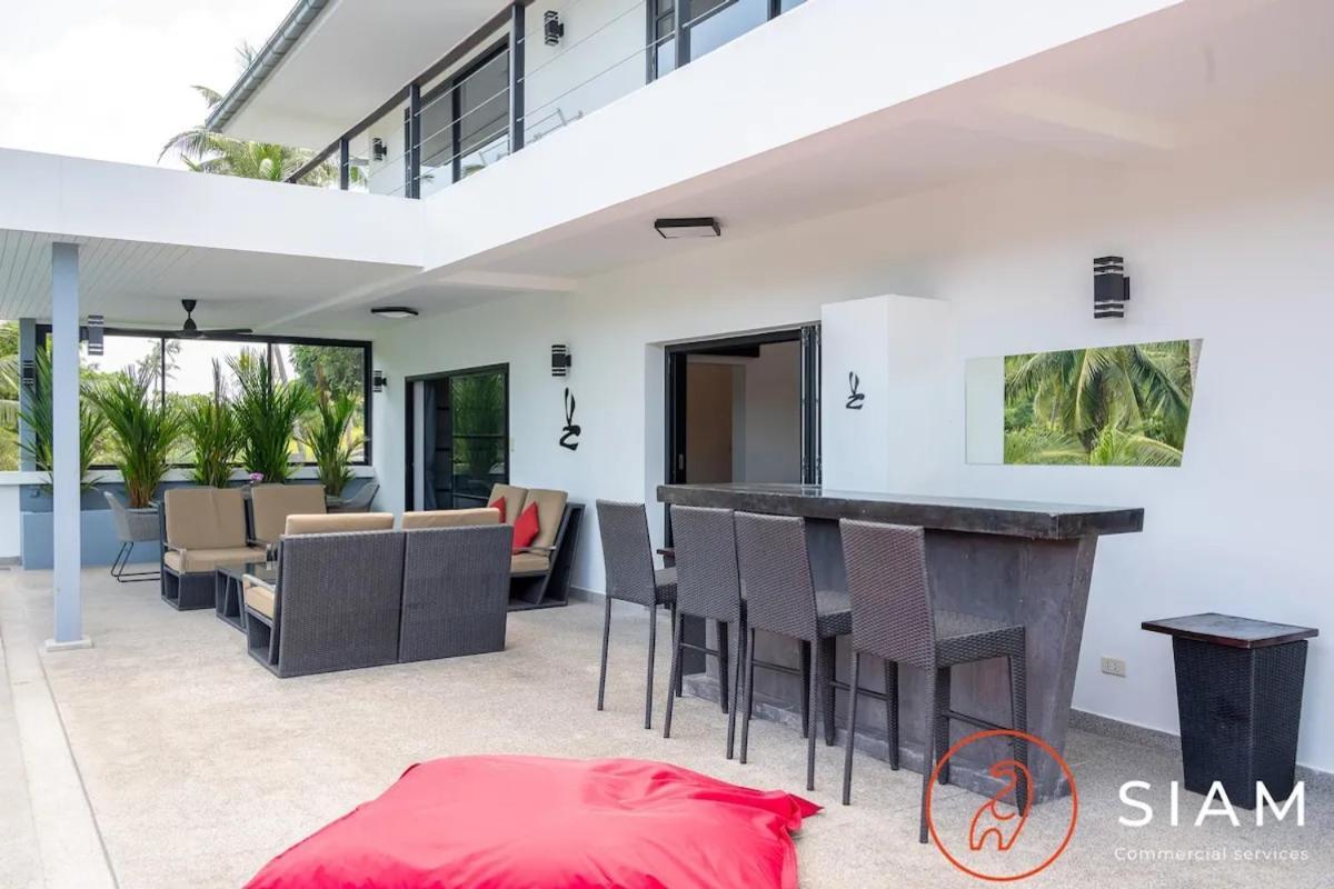 Villa Zendo 4Br - 12M Privatepool - Walk To Beach Мае Нам Екстериор снимка