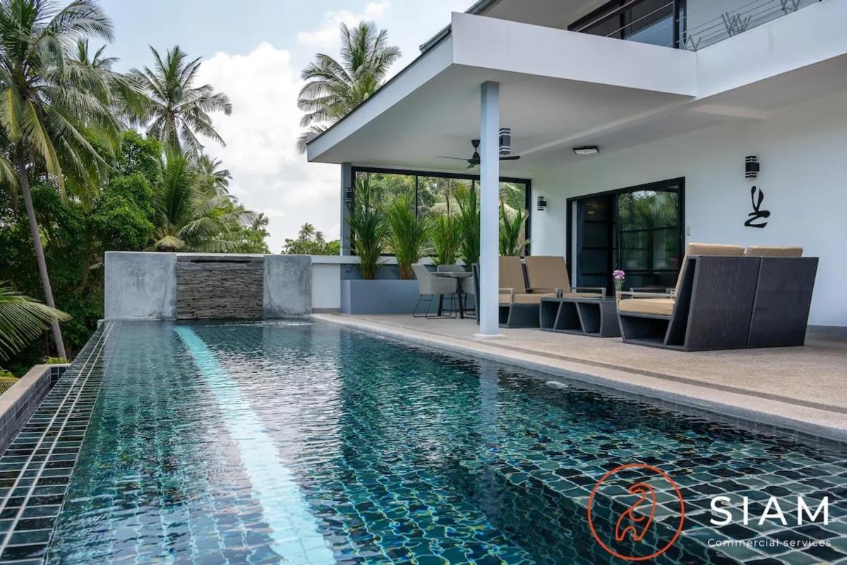 Villa Zendo 4Br - 12M Privatepool - Walk To Beach Мае Нам Екстериор снимка